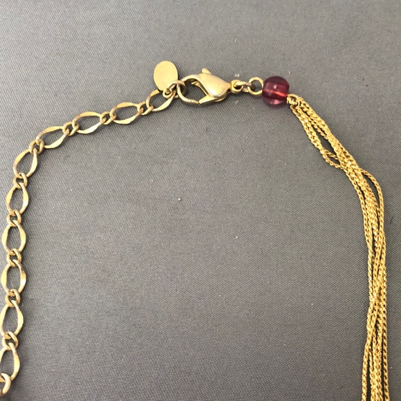 Stacked Bead Multi-Strand Necklace - Picture 3 of 3